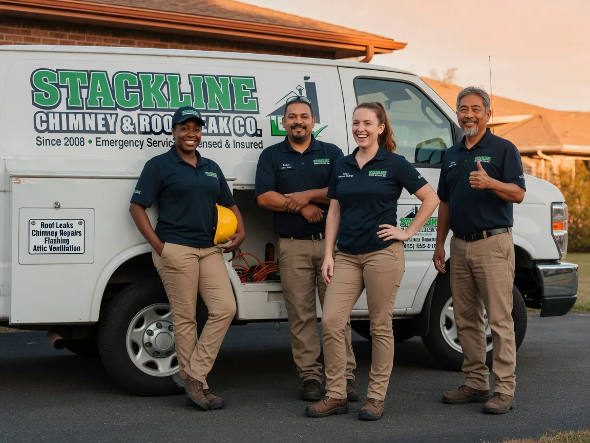 Chimney flashing repair company in Elizabeth, LA